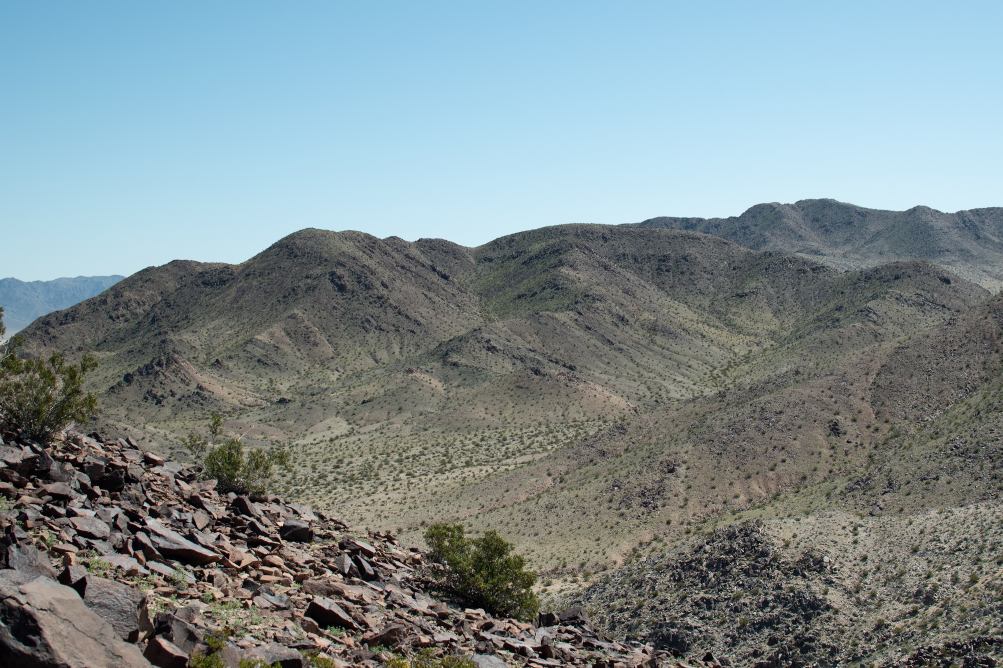 Big Maria Mountains fieldwork